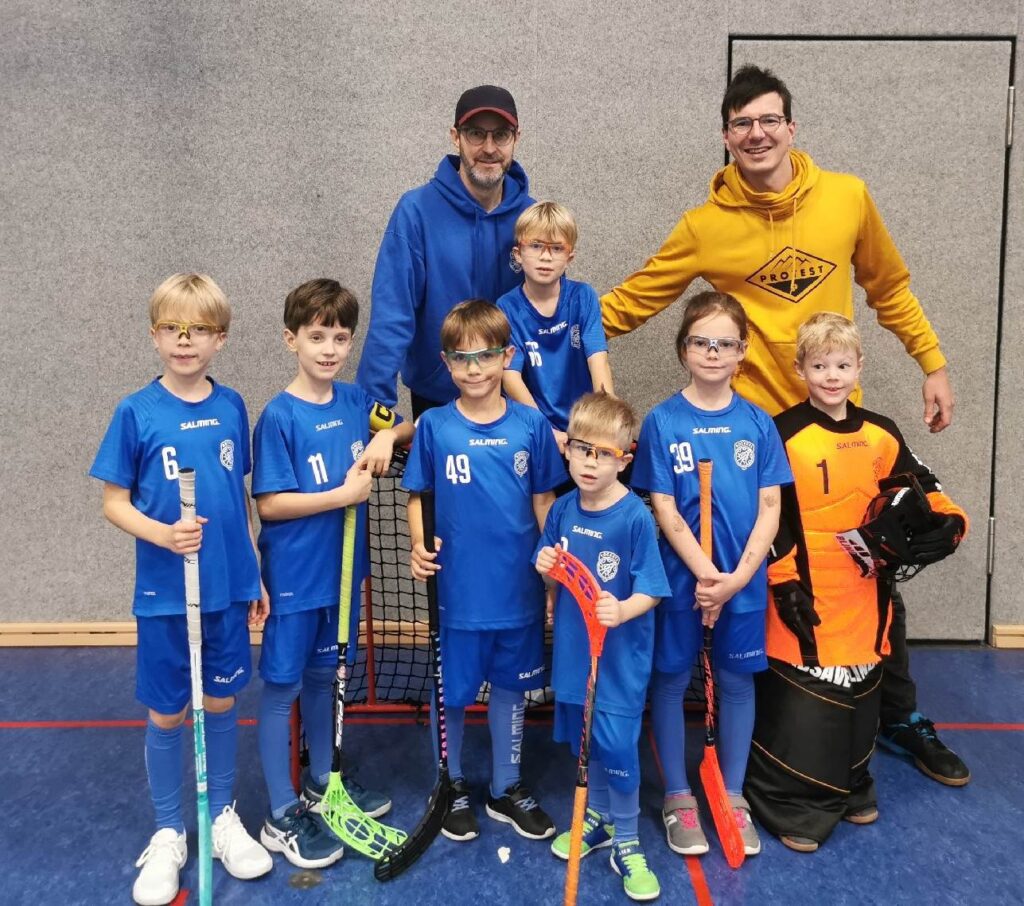 Teamfoto des Berlin Rockets U9-Teams 