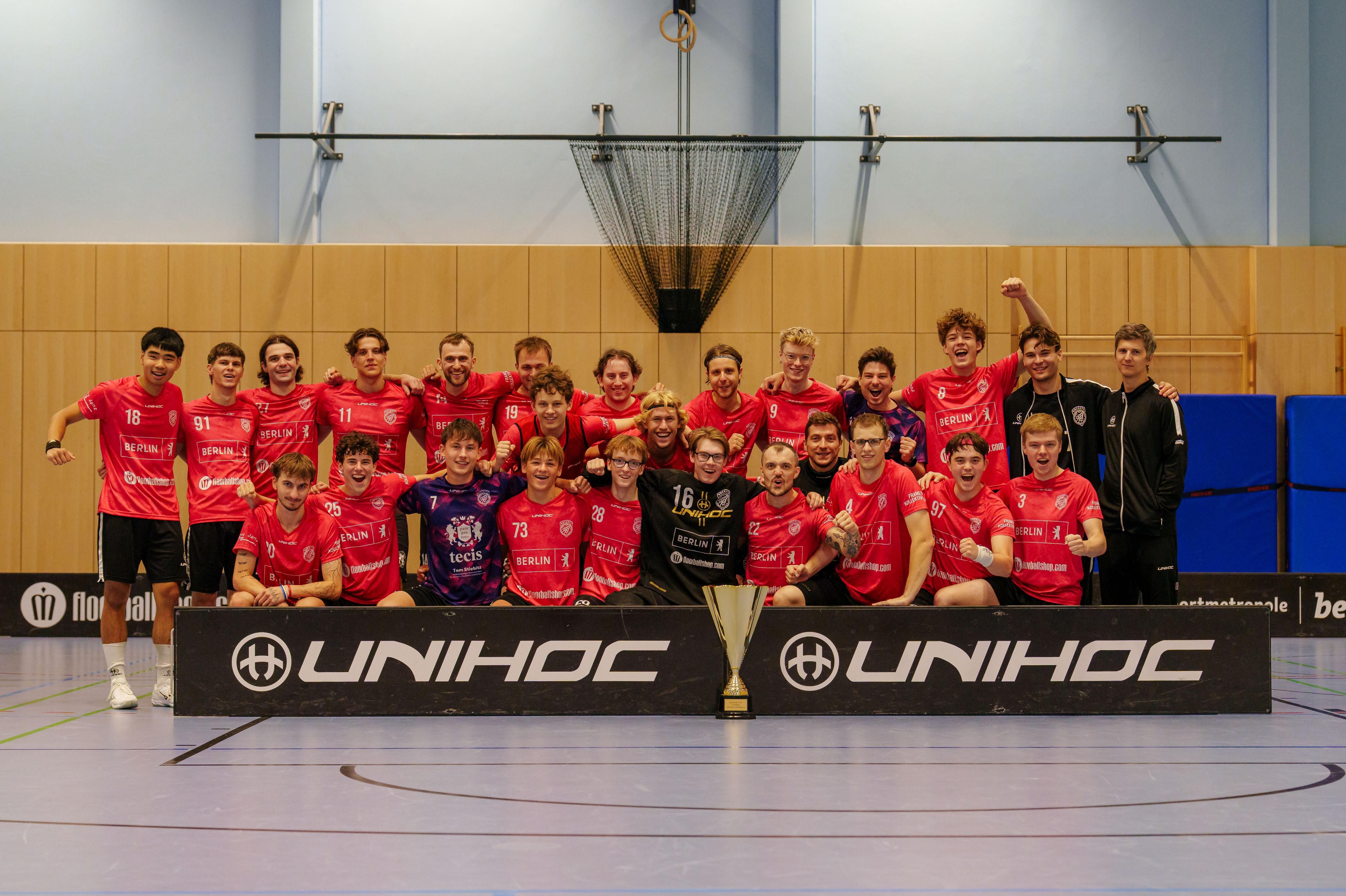 Teamfoto Berlin Rockets Renew-Cup 2026